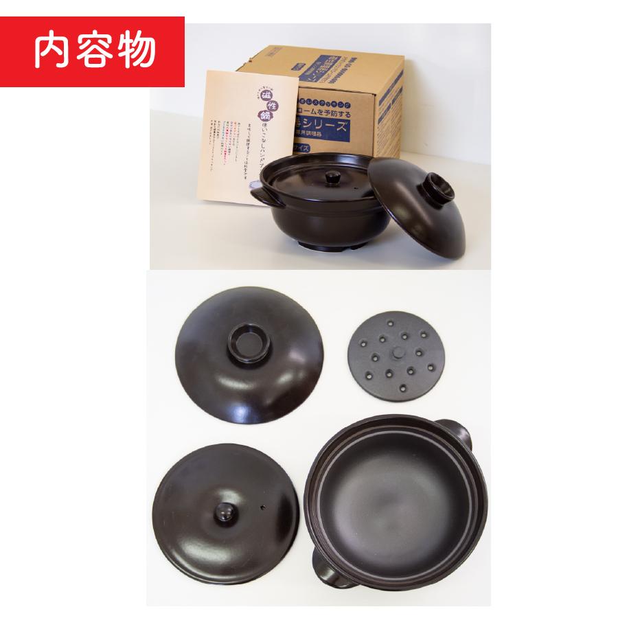 磁性鍋 鍋 電子レンジ 電子レンジ専用調理器 両手鍋 Mサイズ 鍋セット