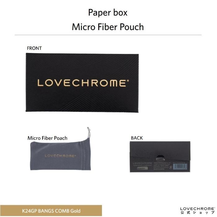 LOVECHROME（ラブクロム） 公式 K24GPバングスコーム ゴールド