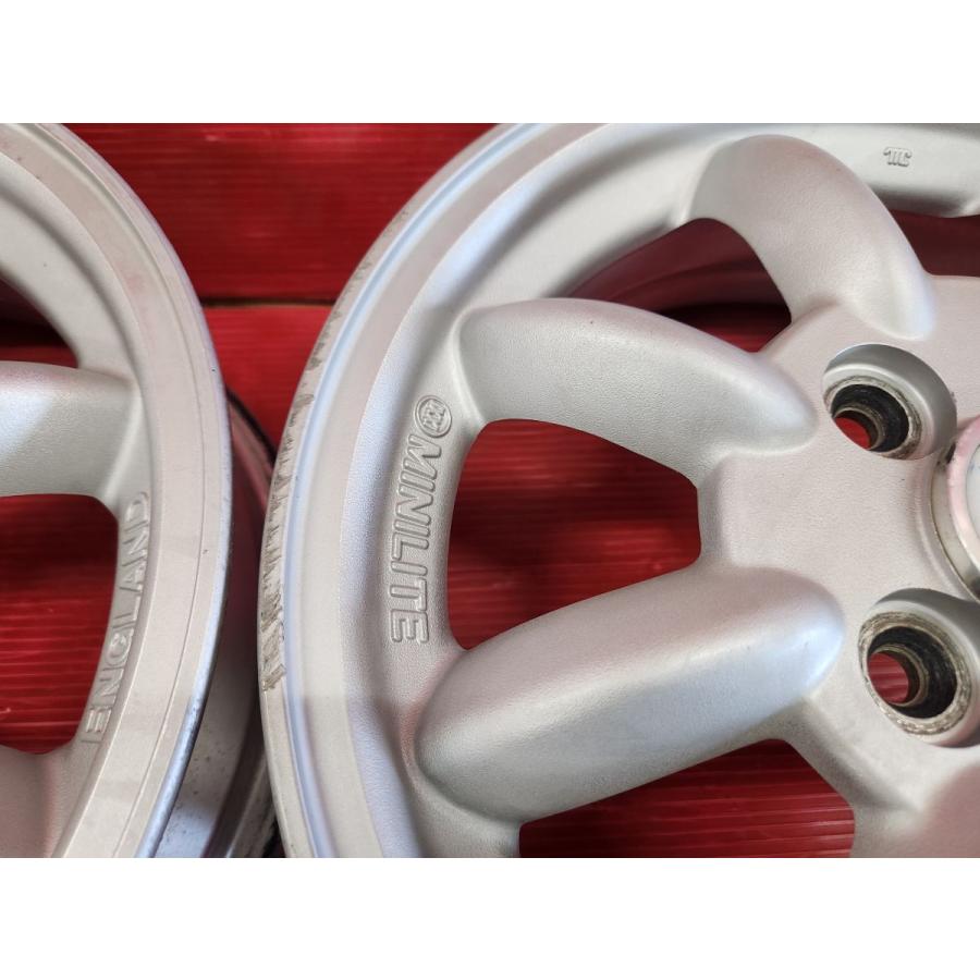 ダイハツ L700S ミラジーノ ミニライト 純正 14インチアルミホイール 4