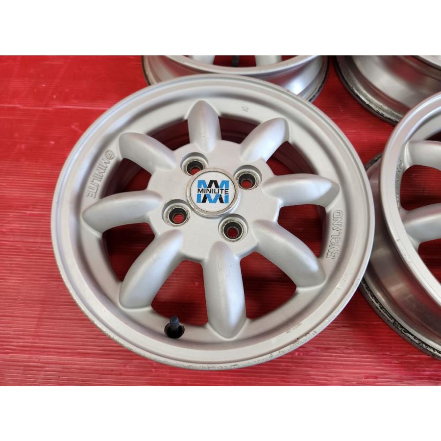 ダイハツ L700S ミラジーノ ミニライト 純正 14インチアルミホイール 4