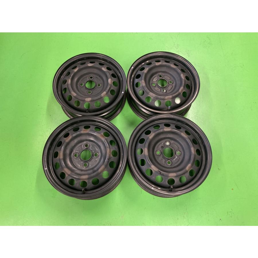 トヨタ NHP10 アクア 純正 15インチスチールホイール 4本SET NSP130