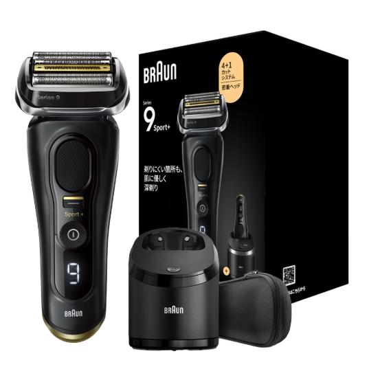 BRAUN Series 9 ブラウン 電気シェーバー シリーズ9 SPORT+ ブラック