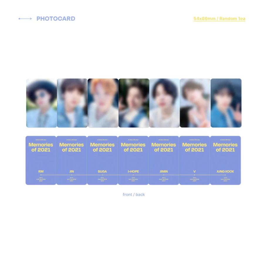 DIGITAL CODE】【日本語字幕付】BTS MEMORIES OF 2021 防弾少年団