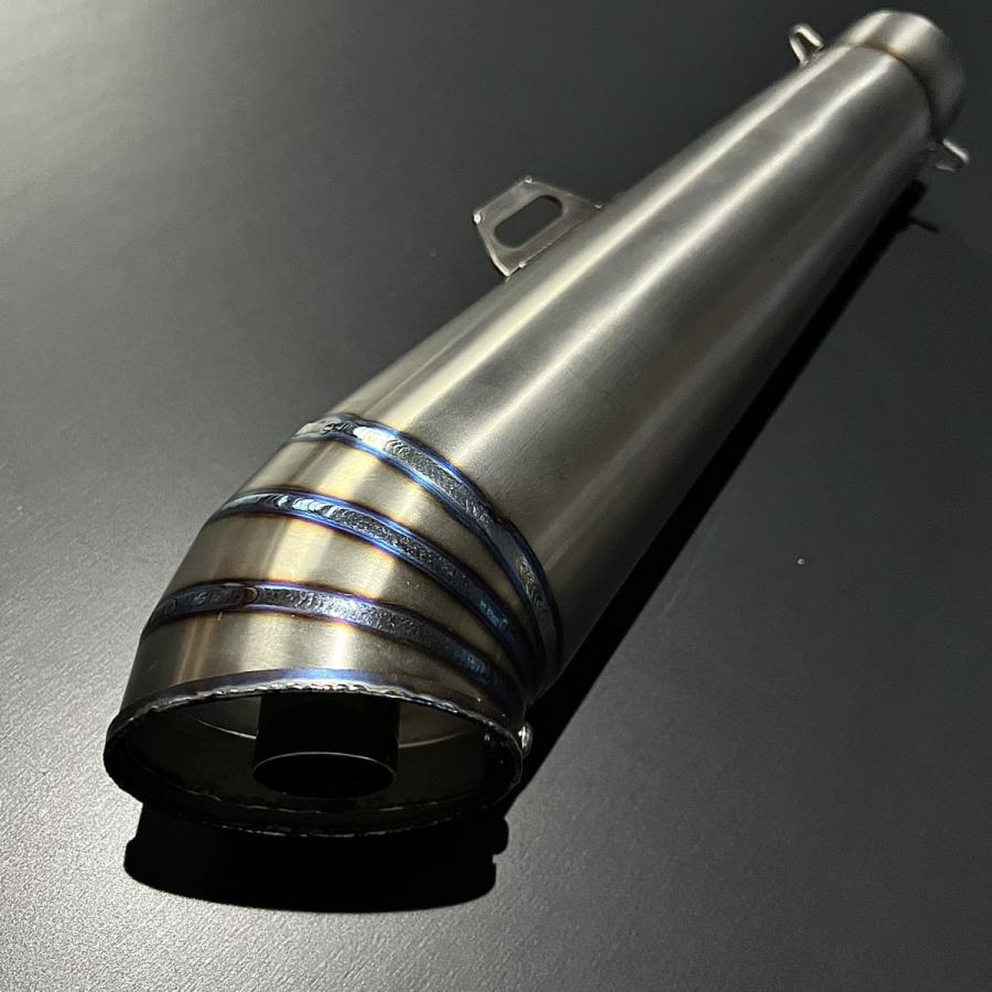☆国内在庫有☆ チタンサイレンサー φ60.5 GP管 スリップオン コニカル