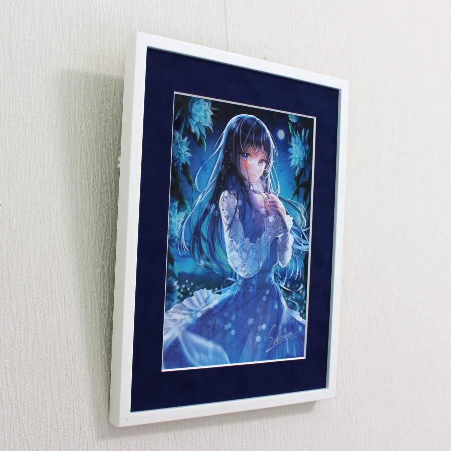 ORION Sakura 「儚い恋」Wレイヤーアクリルアート スウェードマット