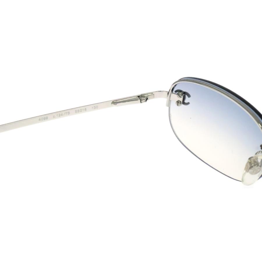 CHANEL（シャネル） ココマーク サングラス リムレス シルバーフレーム