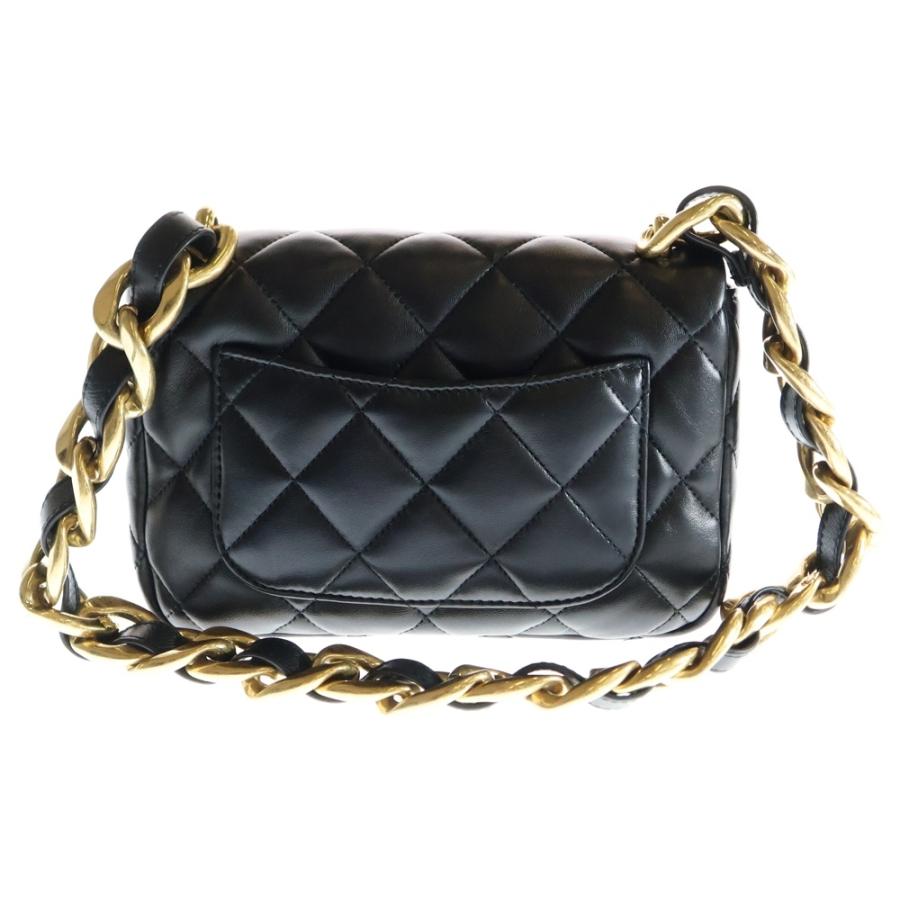 CHANEL（シャネル） ミニマトラッセ20 ラムスキン レザー ココマーク S