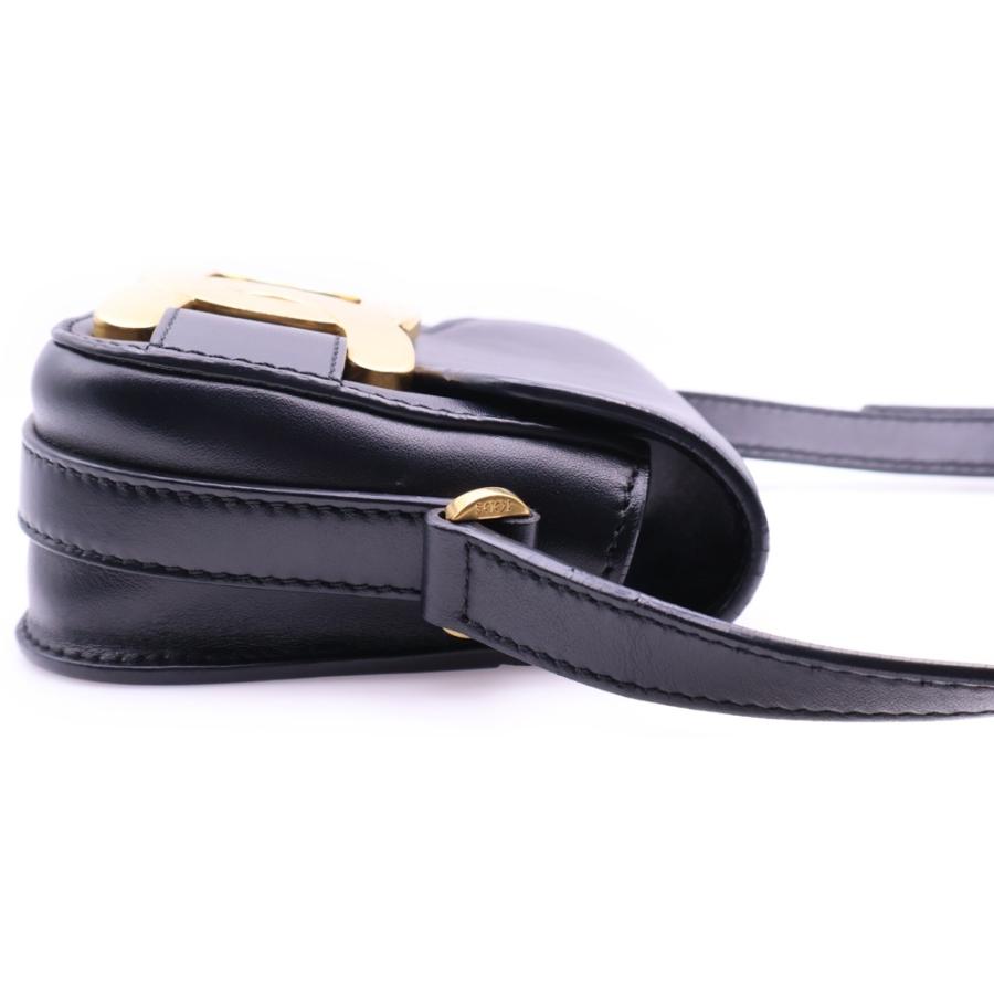 TOD'S（トッズ） ケイト ショルダーバッグ ブラック ゴールド金具
