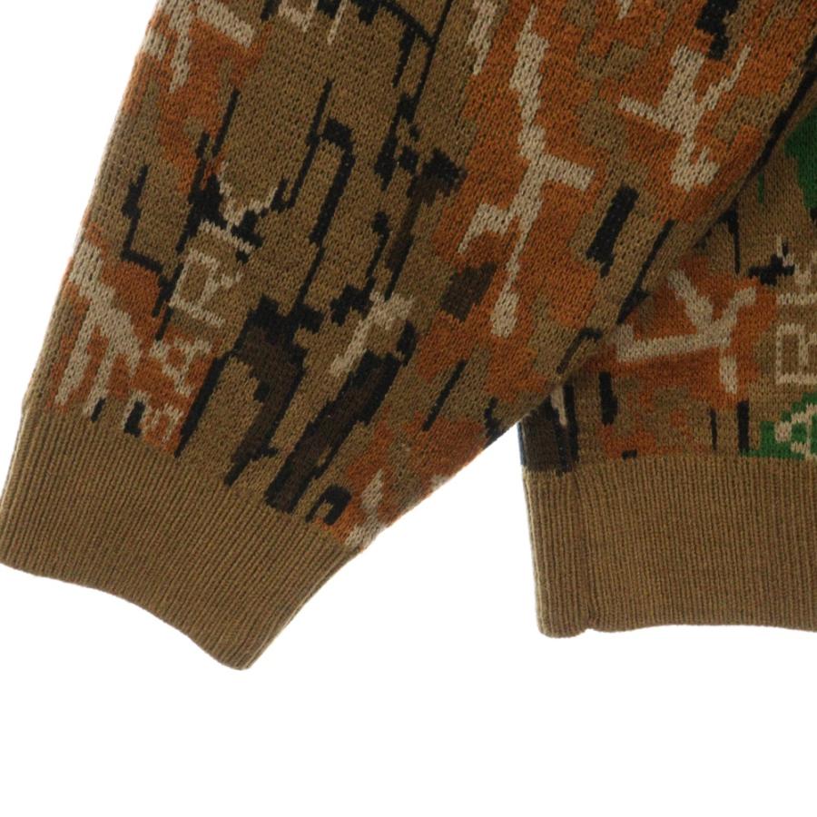 Supreme（シュプリーム） 22AW Trebark Camo Sweater カモ柄 クルー