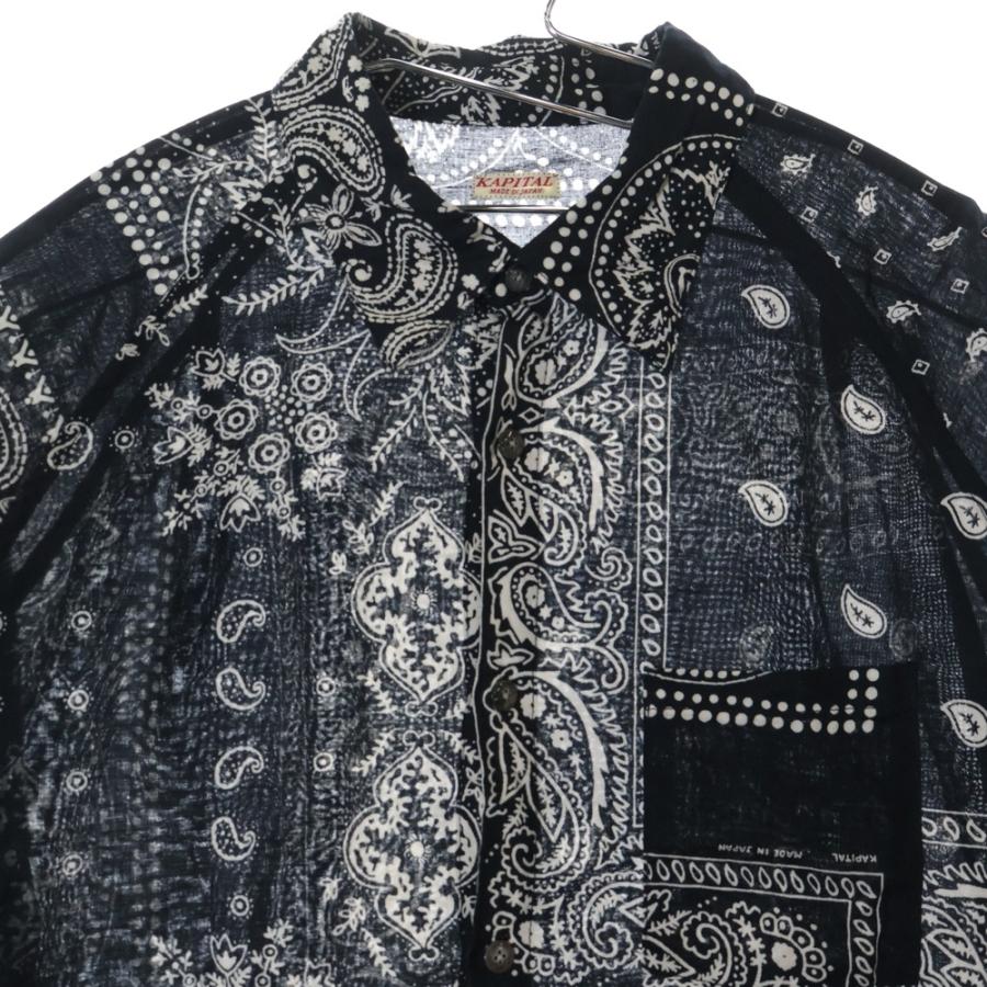 KAPITAL（キャピタル） K2504LS148 ガーゼ ラットブランドバンダナ