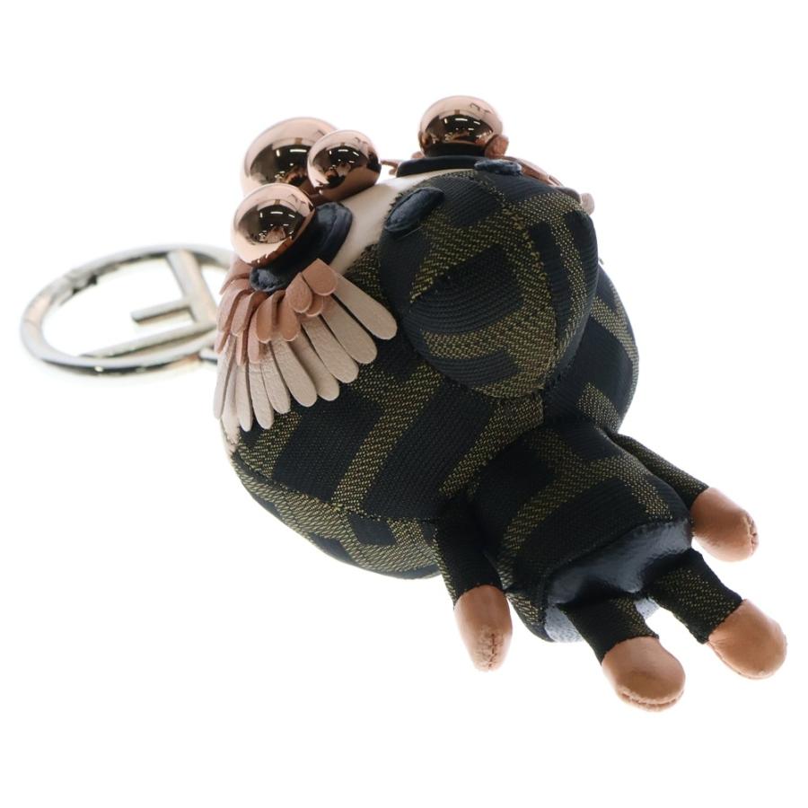 FENDI（フェンディ） ズッカ モンキー バッグチャーム キーホルダー