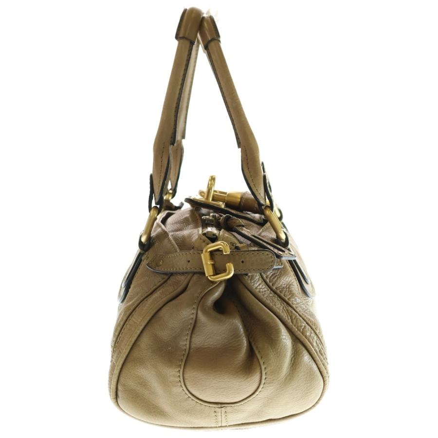 Chloe（クロエ） パディントン キャメル レザー ハンドバッグ : BRING