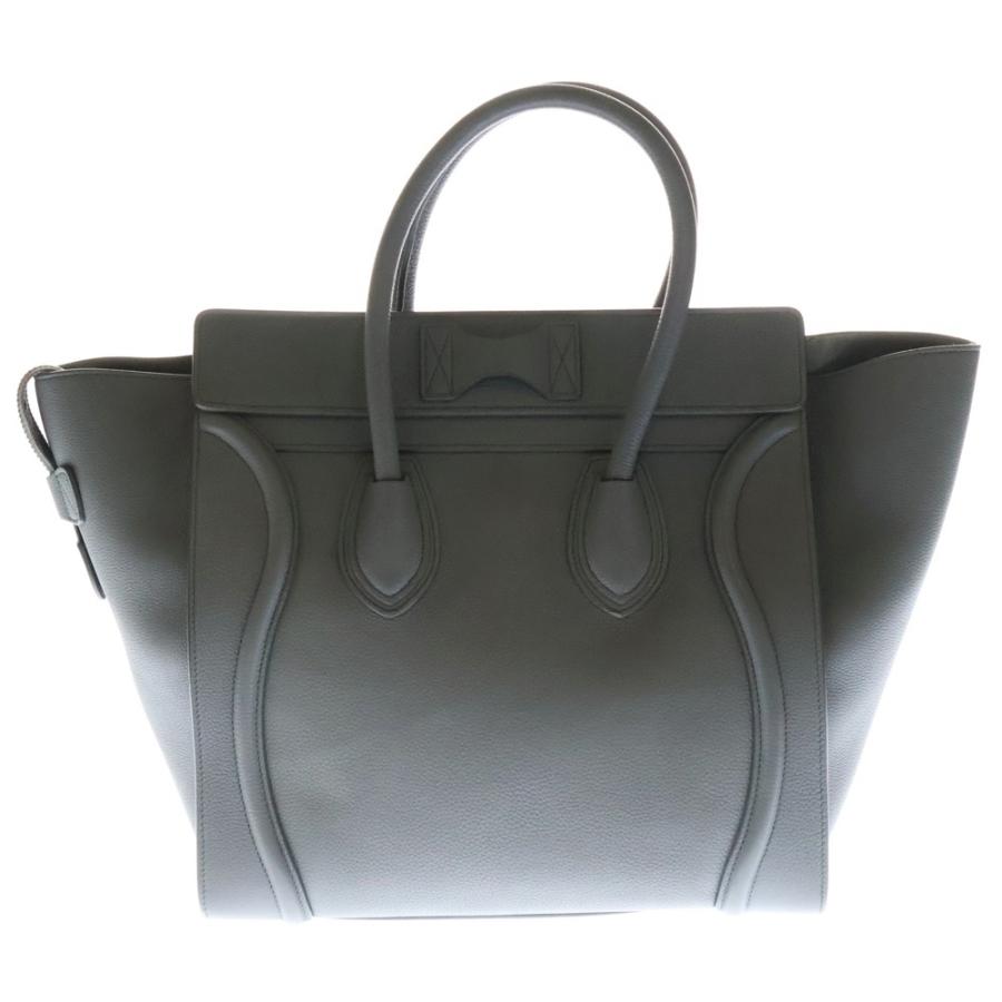 CELINE（セリーヌ） ラゲージ ミニショッパー ハンドバッグ グレー