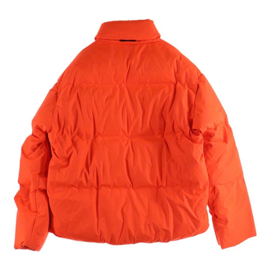 PRADA（プラダ） ラバーロゴ タウンカモ ナイロンフーデッドダウン