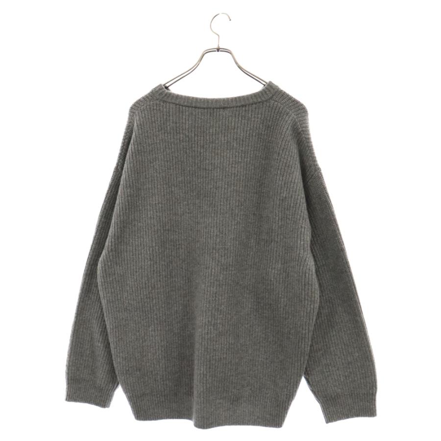 CELINE グレー ロゴニットセーター