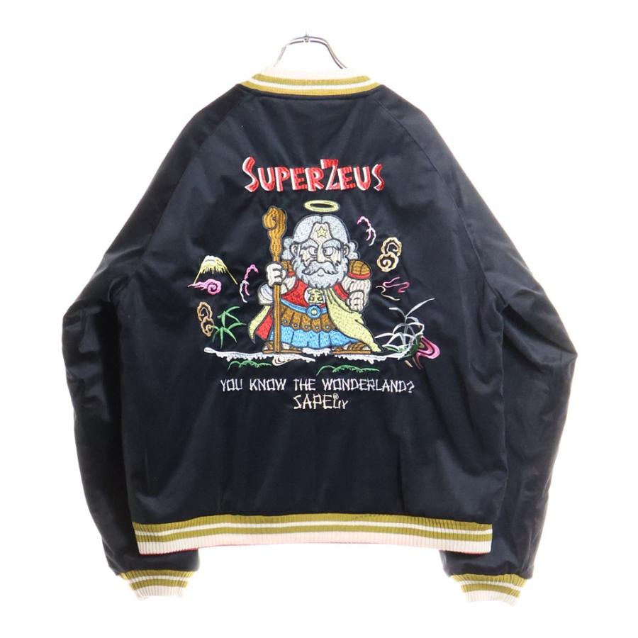 SAPEur サプール ×ビックリマン バーシティリバーシブルジャケット