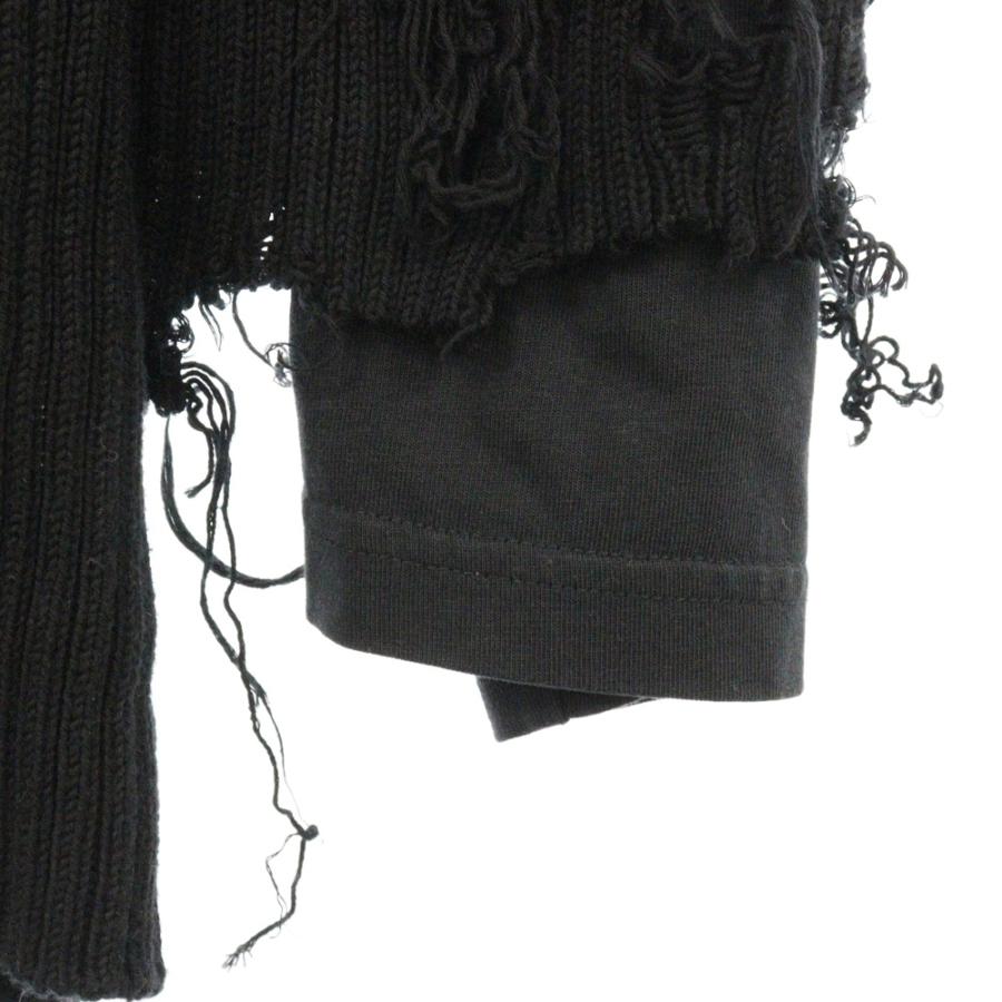 BALENCIAGA（バレンシアガ） 21AW デストロイ加工タートルネックニット