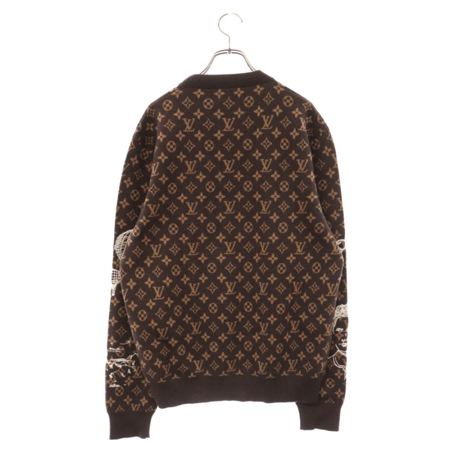 LOUIS VUITTON（ルイ・ヴィトン） 23AW モノグラム総柄クルーネック