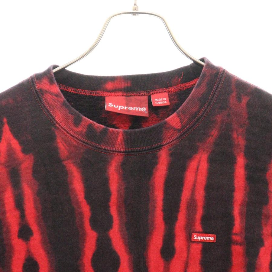 Supreme（シュプリーム） 21AW Small Box Crewneck Red Tie Dye