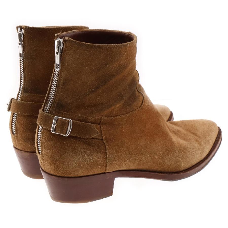 CELINE（セリーヌ） 19SS Jacno Back Buckle Zipped Boots 190010039