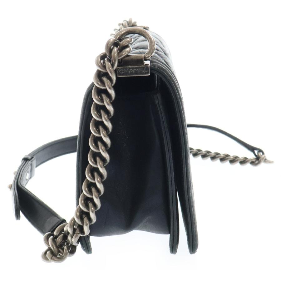 CHANEL（シャネル） Boy Chanel Leather Chain Shoulder Bag ボーイ
