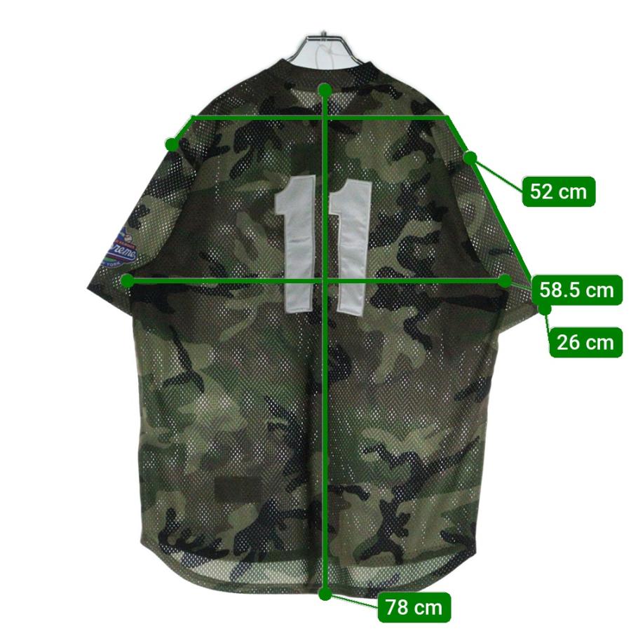 Supreme（シュプリーム） 25SS S Logo Baseball Henley カモフラージュ