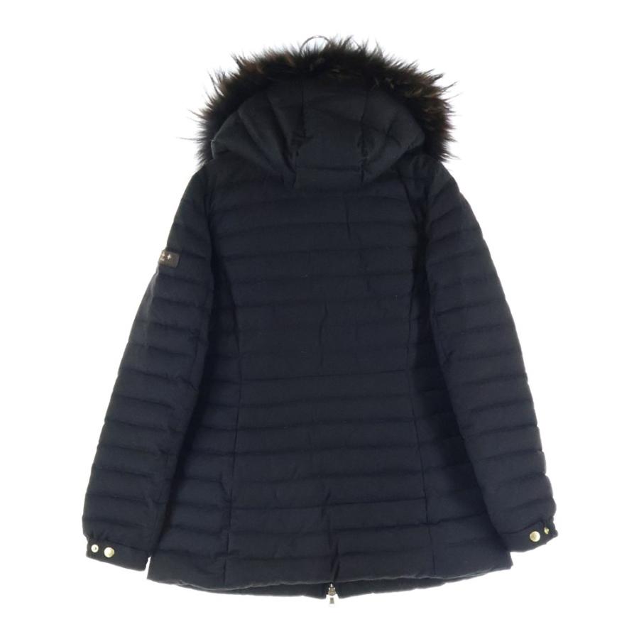 TATRAS（タトラス） Down Coat ロゴワッペン ファーダウンジャケット