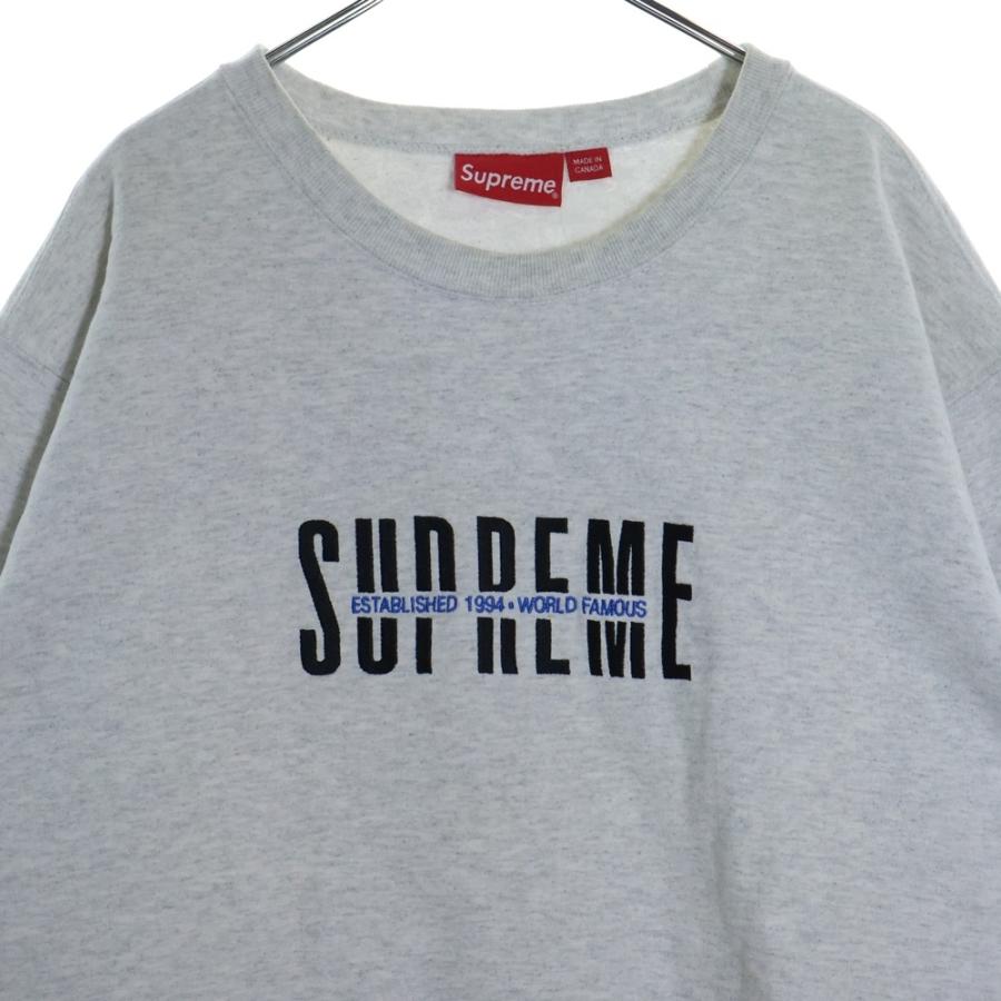 Supreme（シュプリーム） 18AW World Famous Crewneck ワールド