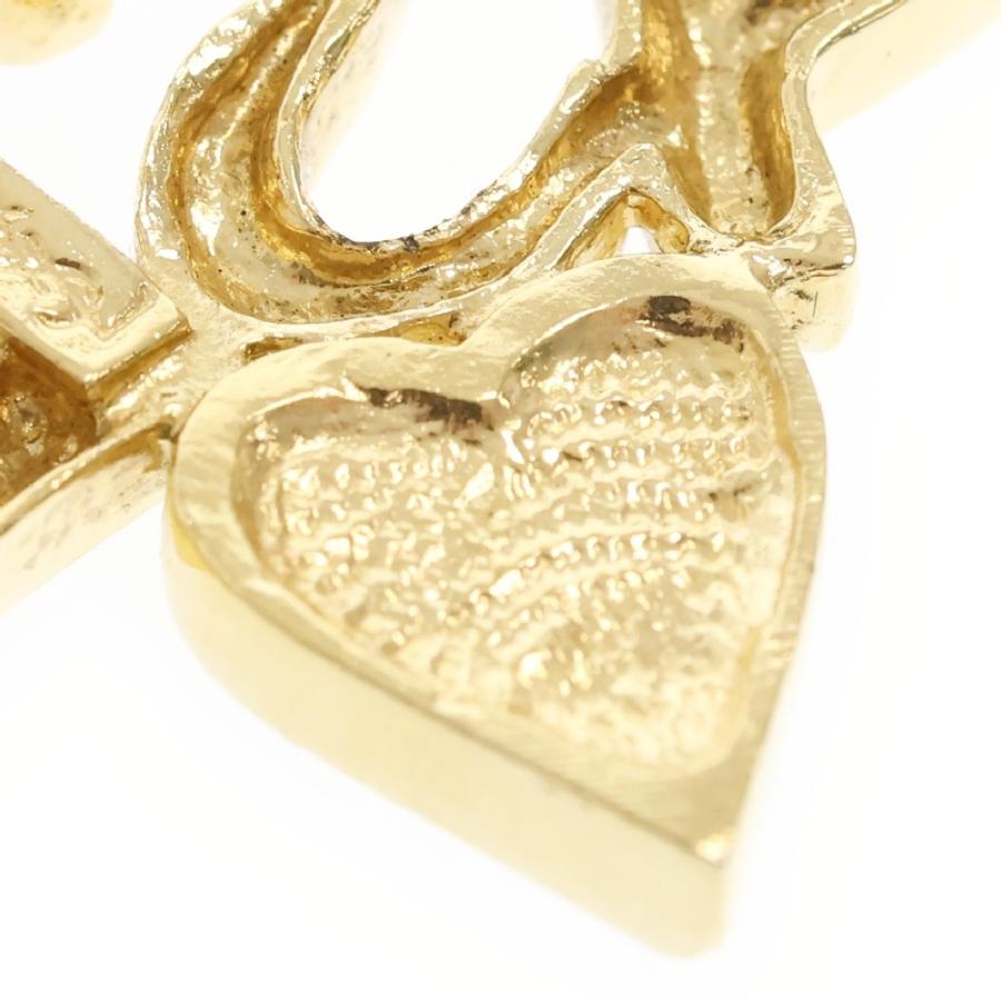 Yves Saint Laurent（イヴ・サンローラン） YSLロゴ ラインストーン