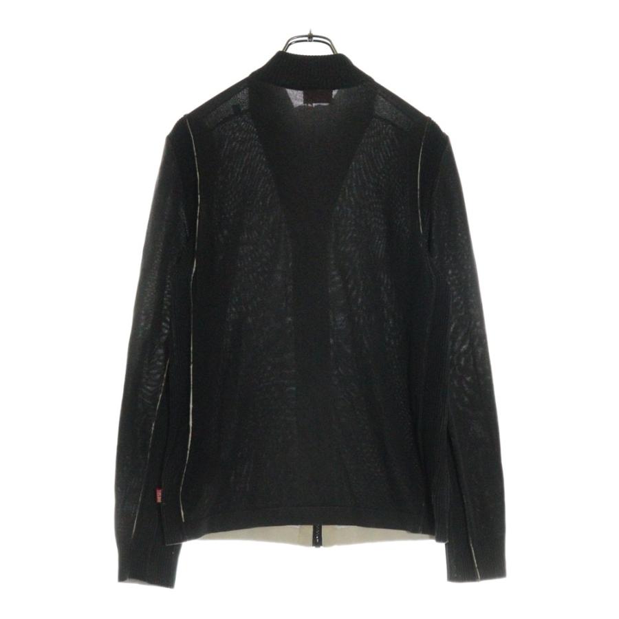 DIESEL（ディーゼル） K-DENIM-ZIP KNITWEARジップアップ ニット