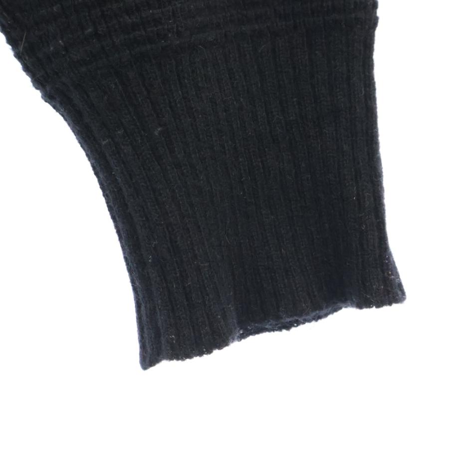 CHROME HEARTS（クロムハーツ） レザー クロスパッチ カシミヤ ニット