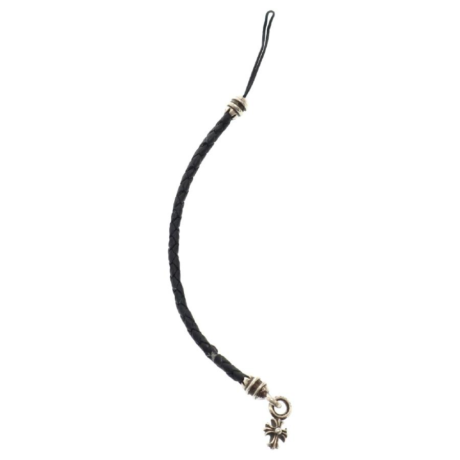 CHROME HEARTS（クロムハーツ） 携帯ストラップ CHクロスチャーム付き