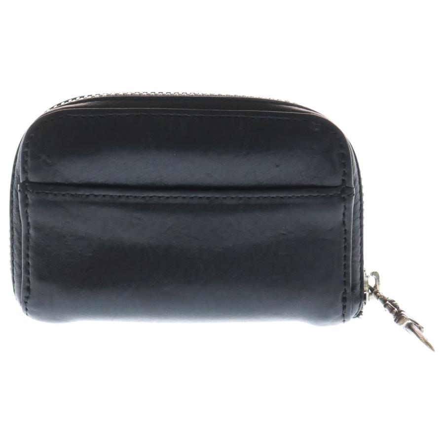 CHROME HEARTS（クロムハーツ） COIN CASE ダガーラウンドジップレザー