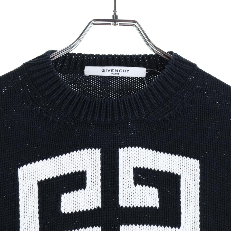 人気モデル、L】GIVENCHY 22SS 4G クルーネック ブラック GIVENCHY