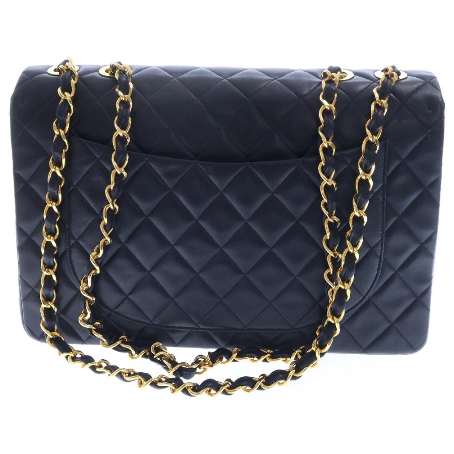 CHANEL（シャネル） デカマトラッセ シングルフラップ ダブルチェーン