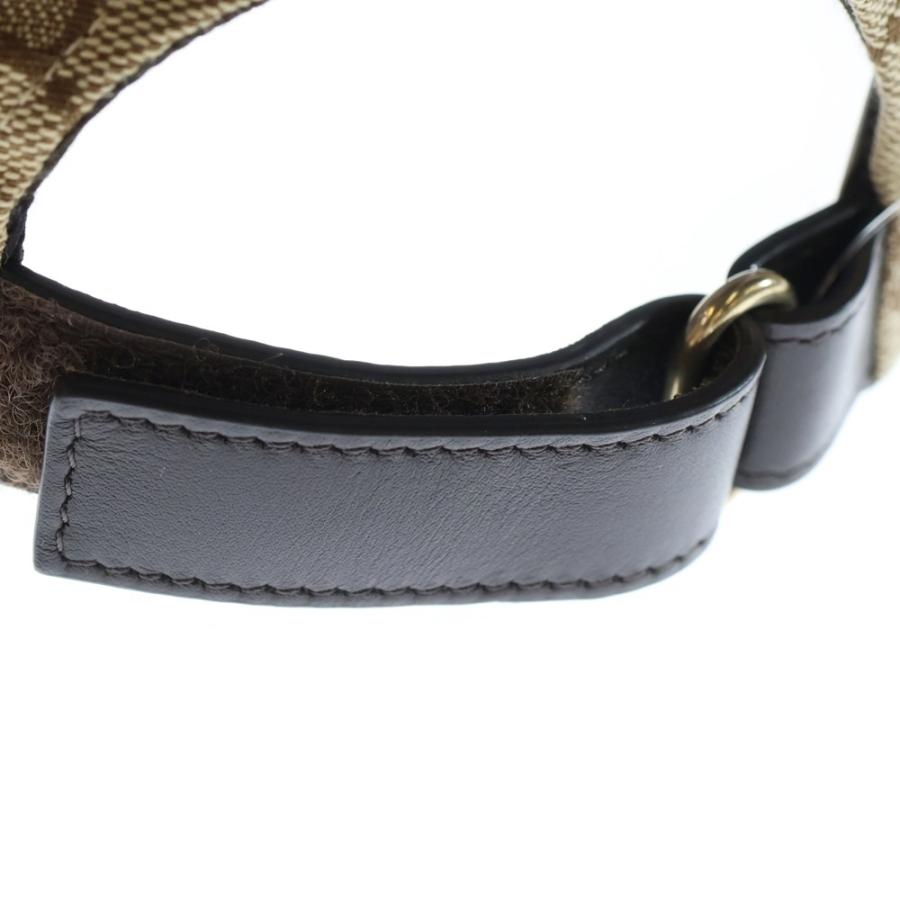 GUCCI（グッチ） GGキャンバス シェリーライン キャップ 帽子 ベージュ