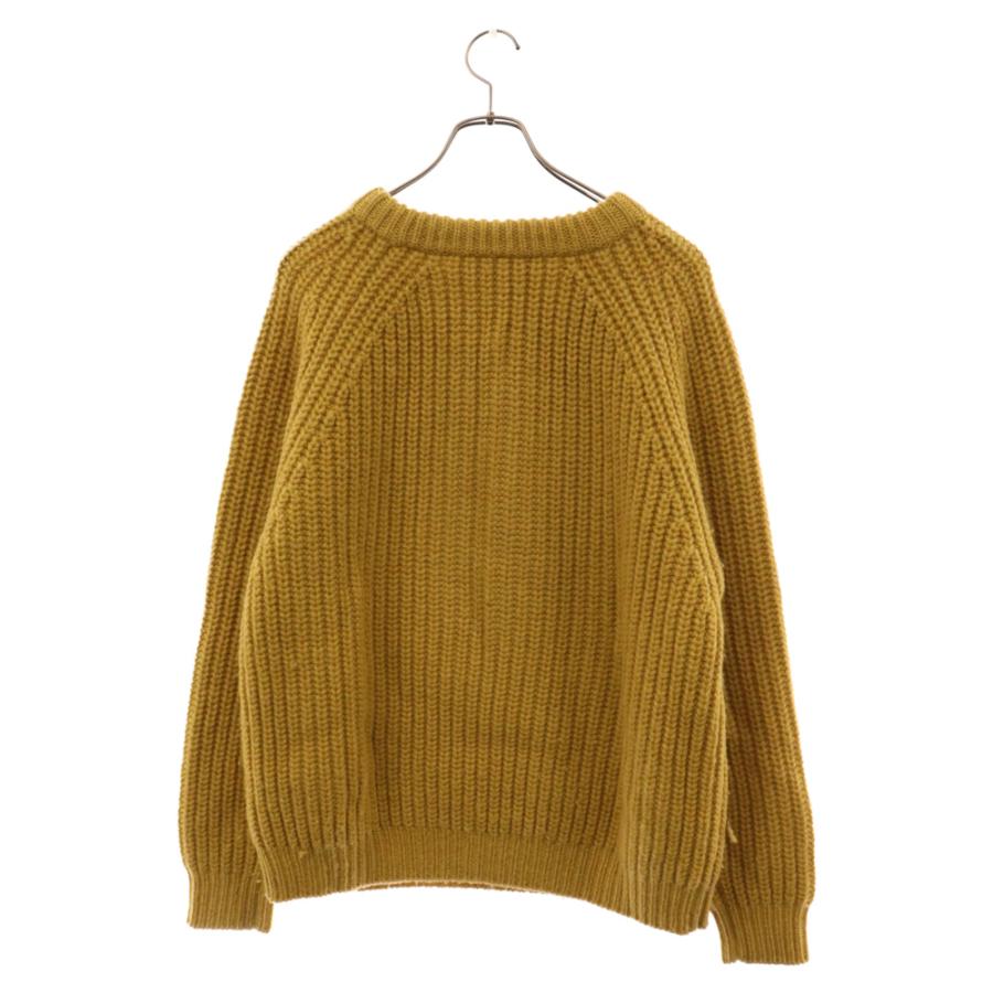 MARNI（マルニ） WOVEN SWEATER ラグランニット セーター イエロー