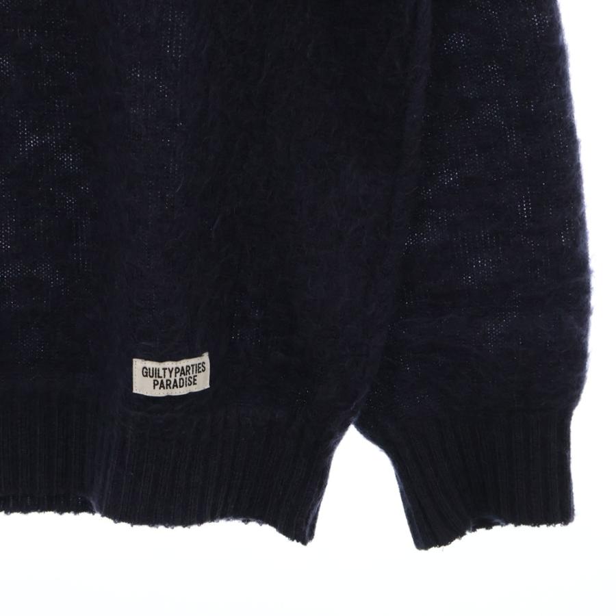 WACKO MARIA（ワコマリア） 21AW MOHAIR CREW NECK SWEATER モヘア