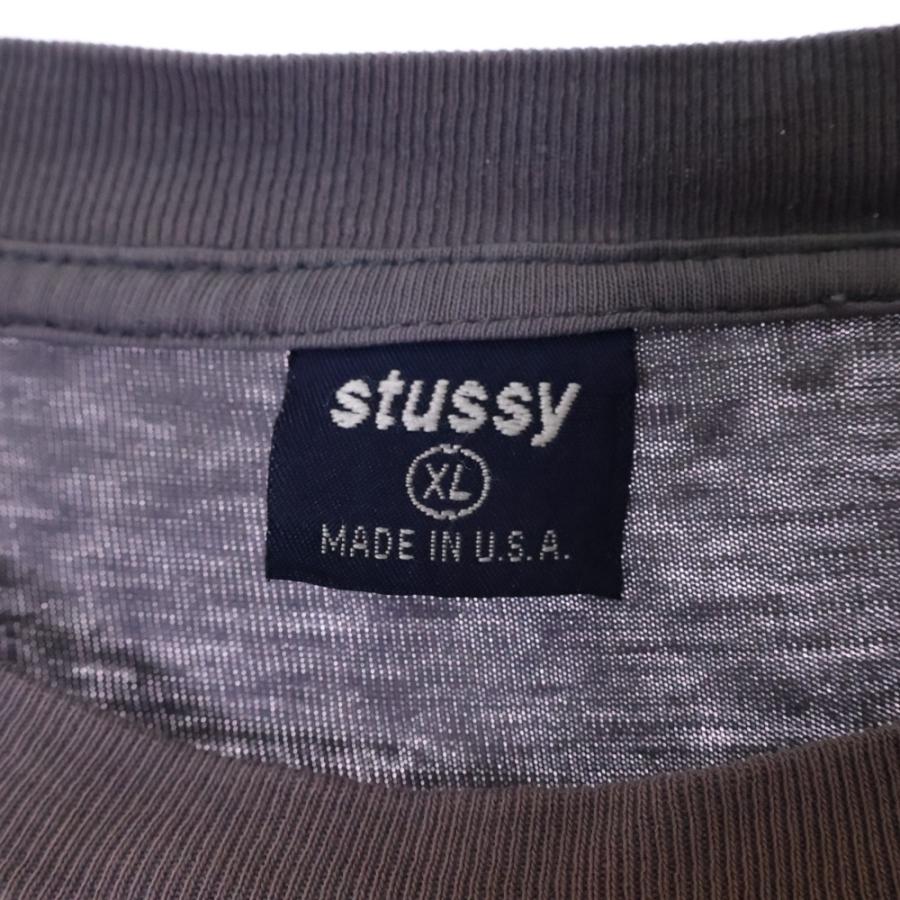 STUSSY（ステューシー） 90s VINTAGE 紺タグ オールド ロゴプリントT