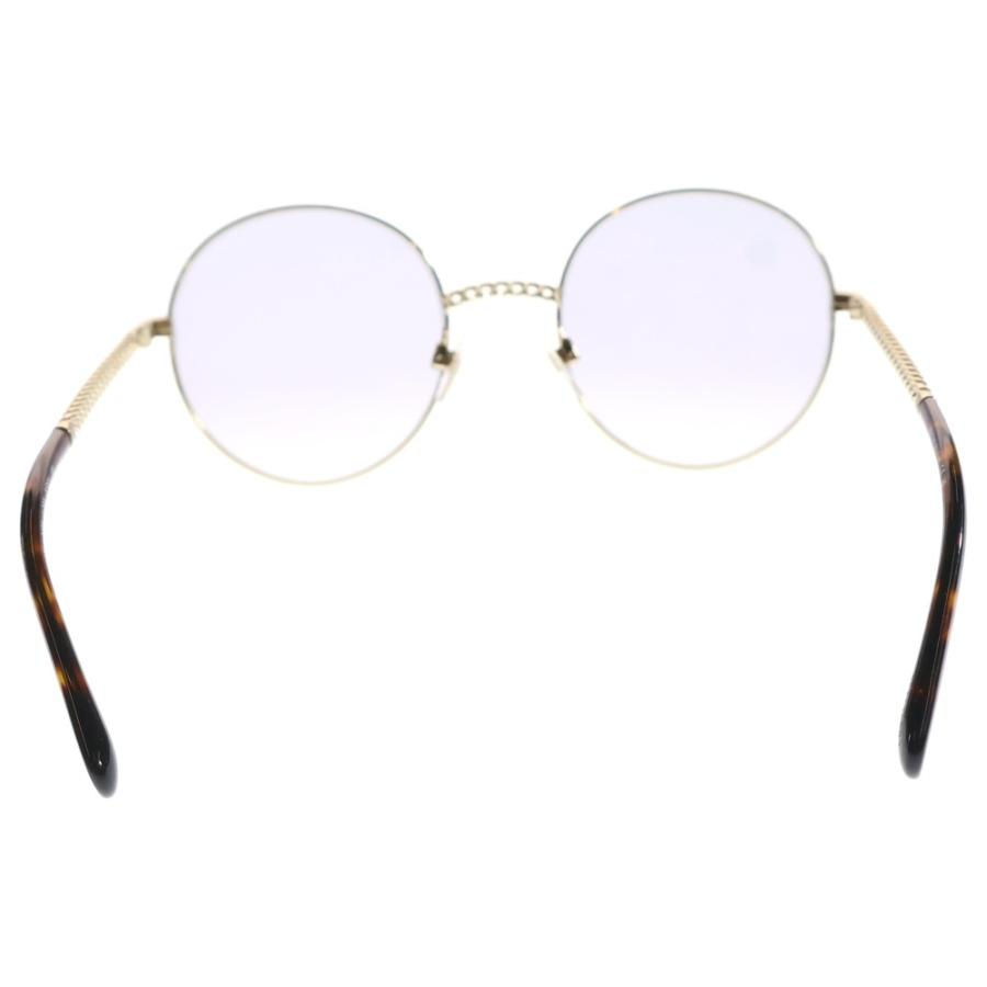 CHANEL（シャネル） 2186 ラウンドフレーム ゴールドテンプル カラー