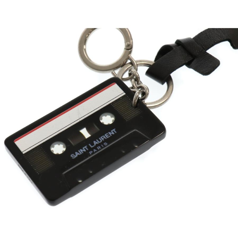 メ*ジ様 【美品】サンローラン カセットテープキーリング 美品】サン