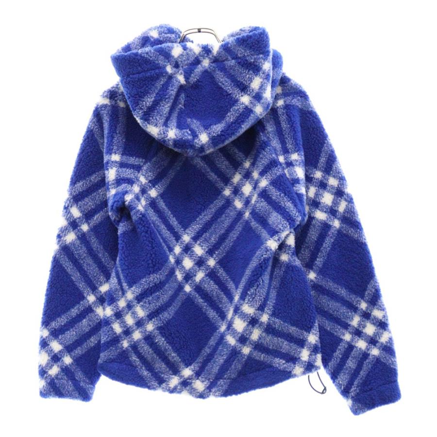 BURBERRY（バーバリー） Check Fleece Pullover Parka チェック柄