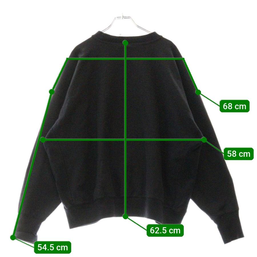 SAINT MICHAEL セントマイケル 24AW MX CREW SWT ロゴプリント クルー