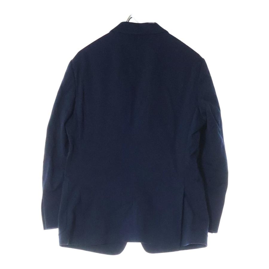 PRADA ノーカラージャケット 40 ネイビー系 PRADA ノーカラー