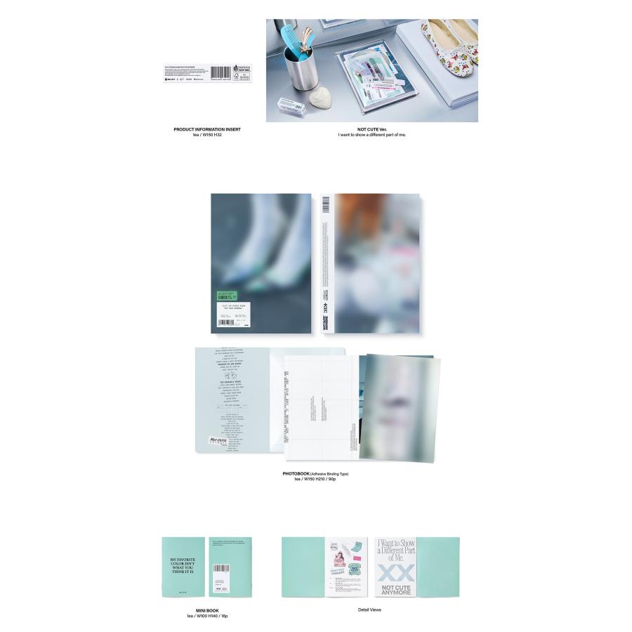 ILLIT NOT CUTE ANYMORE / 1ST SINGLE ALBUM (NOT Ver. MY NAME Ver