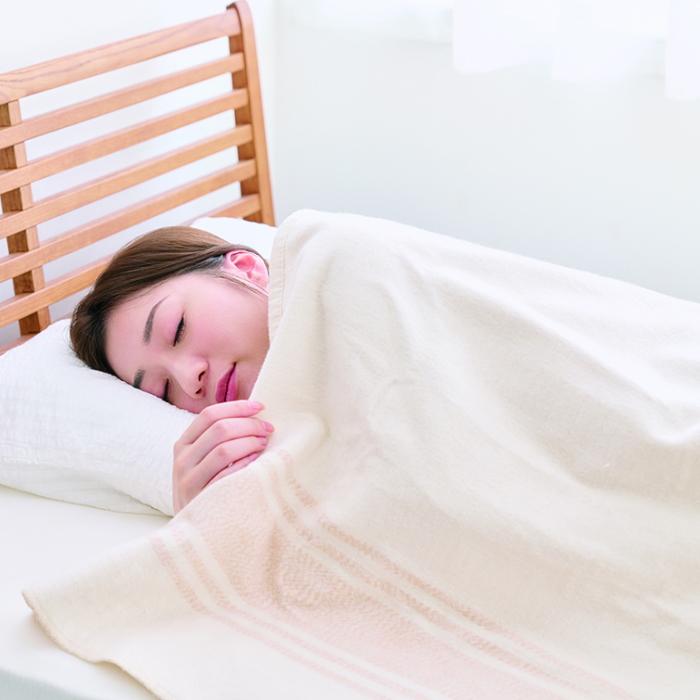 電気掛敷オーガニックコットン毛布 綿100％ 電磁波99％カット ゼンケン