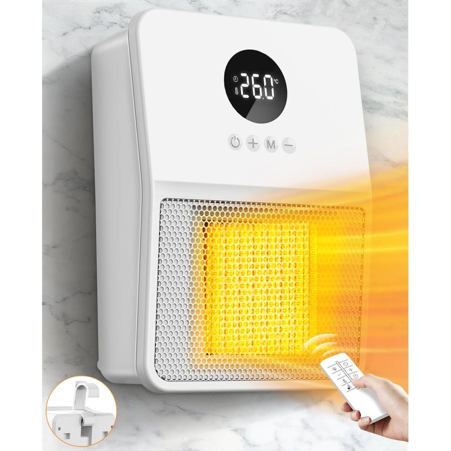 ヒーター 壁掛け 脱衣所 セラミックヒーター【2023冬発売 ・壁掛け式