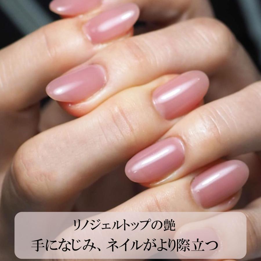 トップジェル 5g セミハード ツヤ感 ぷっくり仕上げ ガラス艶 国産