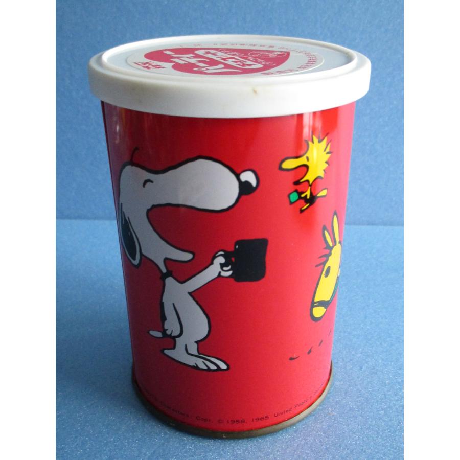 森永 スヌーピー お菓子空き缶 チョコチップ パーティーチョコレート