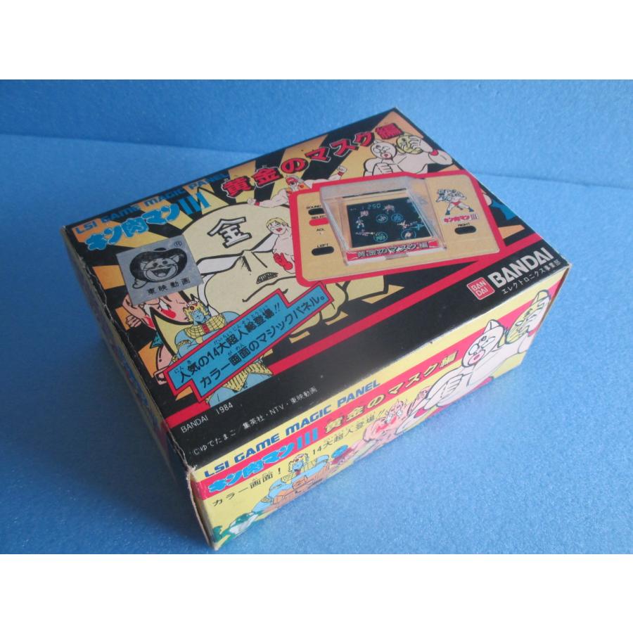 バンダイ LSIゲーム キン肉マン3 黄金のマスク編 【中古品】 : 昭和